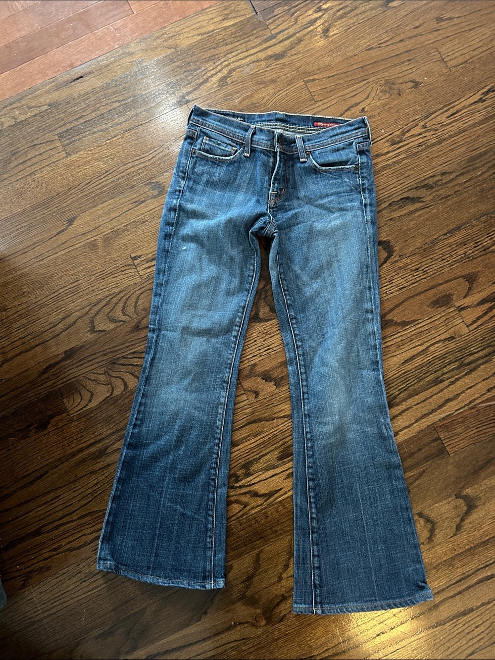 Citizens Of Humanity Medium Blue Flare Jeans petite
